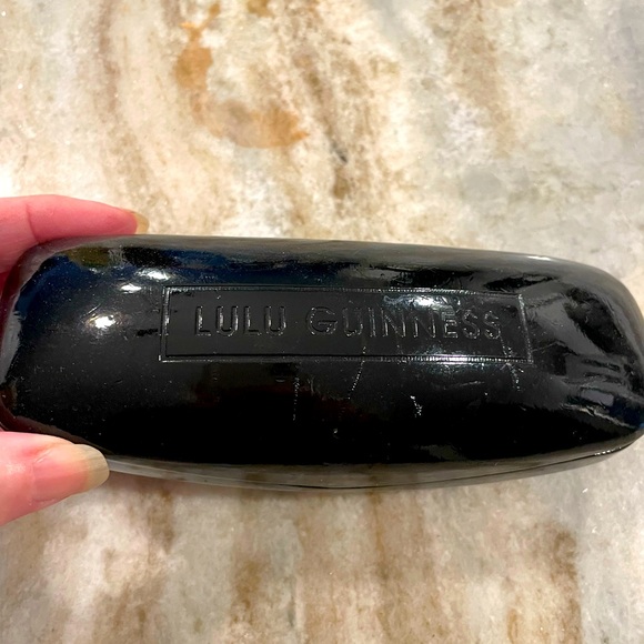 Lulu Guinness glasses frame, model L786, red, black and white with case - Picture 9 of 11